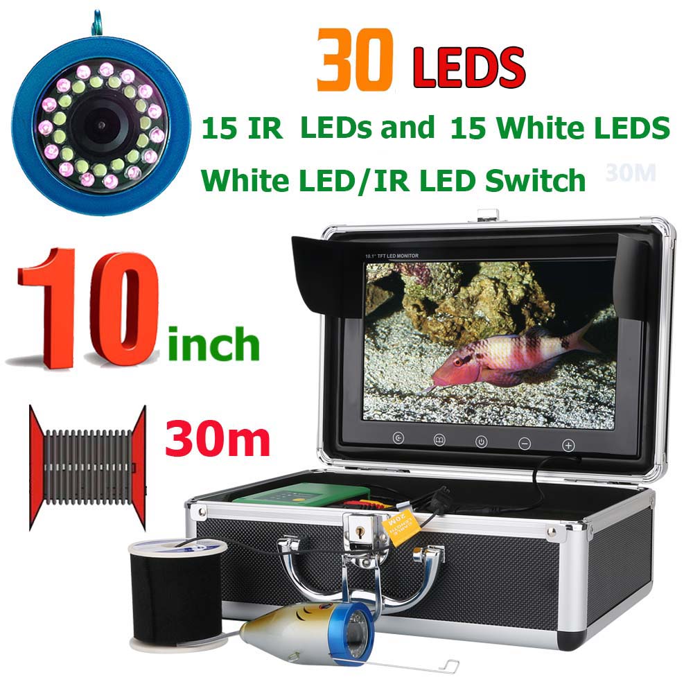 Fish Finder Cable - MaoTeWang 10-дюймовый зимний эхолот для подводной