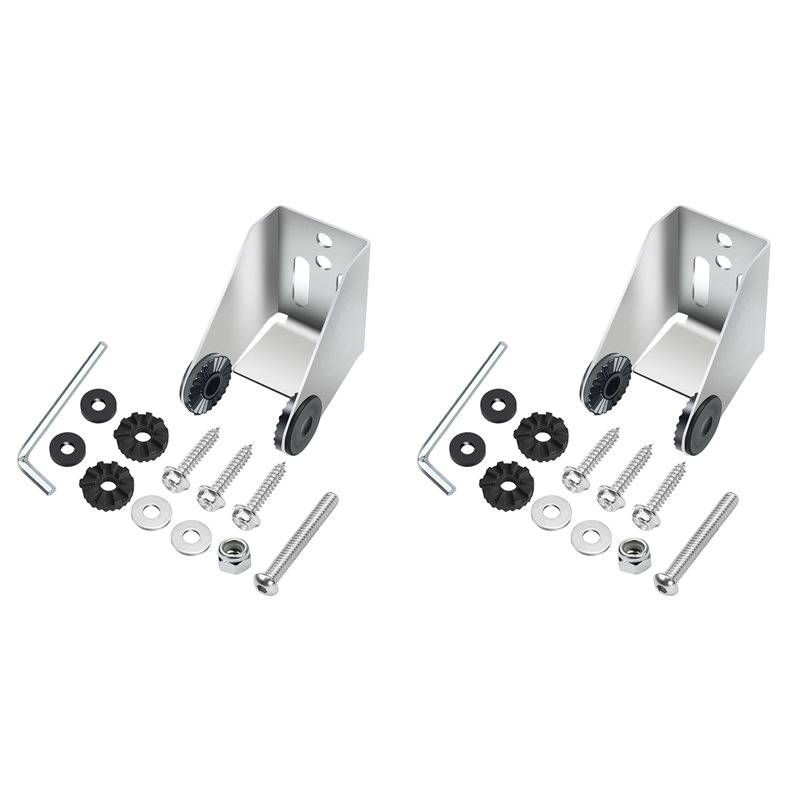 Fish Finder Mount - 2 шт. прочных металлических кронштейнов для