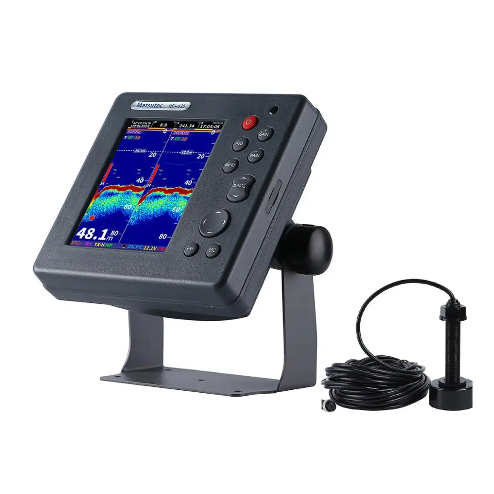 Fish Finder Charger - Matsutec HF-620 МОРСКОЙ ЦВЕТ ECHO SOUNDER