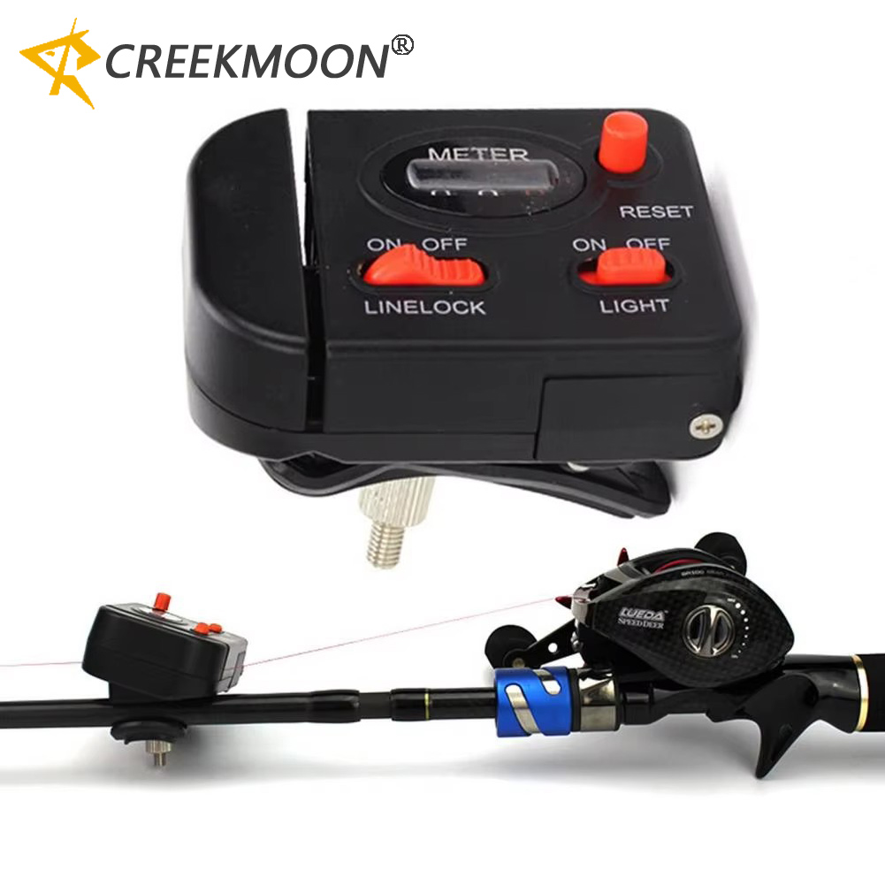 Fish Finder Transducer - Цифровой счетчик лески, дисплей 0-99,9 м,