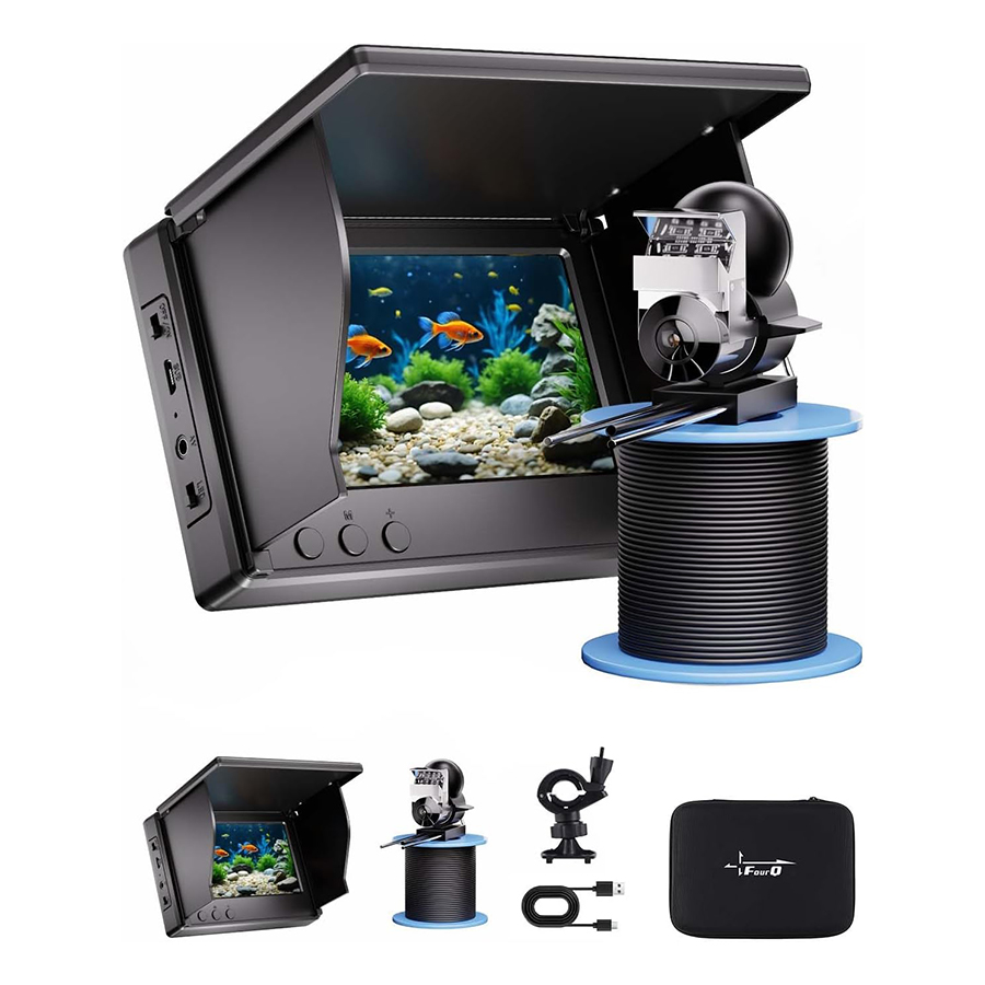 Fish Finder Portable - Портативный эхолот FOURQ с ЖК-дисплеем 4,3