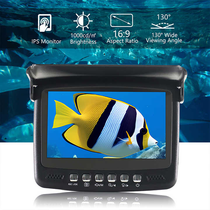 Fishing Camera - 4,3-дюймовый экран, подводная камера для зимней