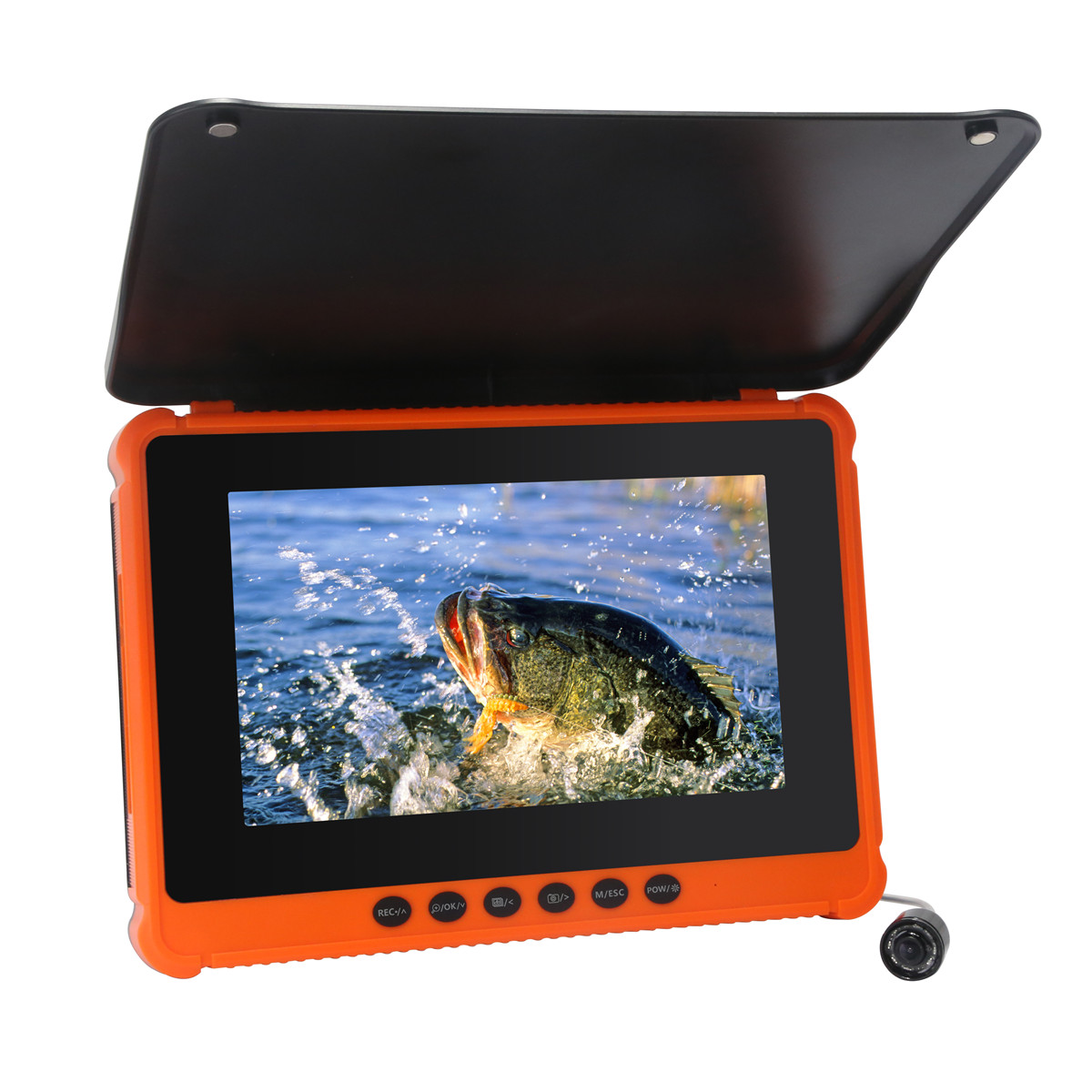 Fishing Camera - 9-дюймовый IPS-экран U09B0 1000TVL, широкоугольная подводная