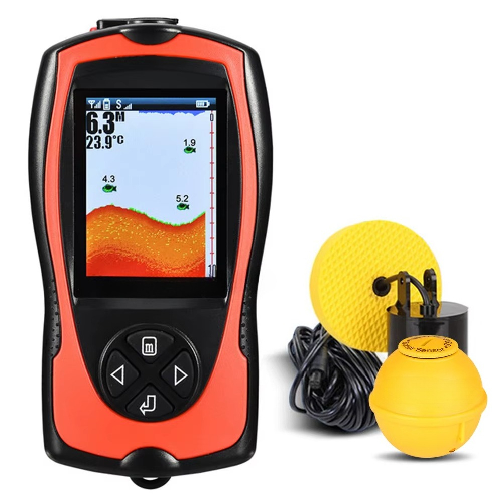 Fish Finder Portable - Портативный эхолот с датчиком глубины 100