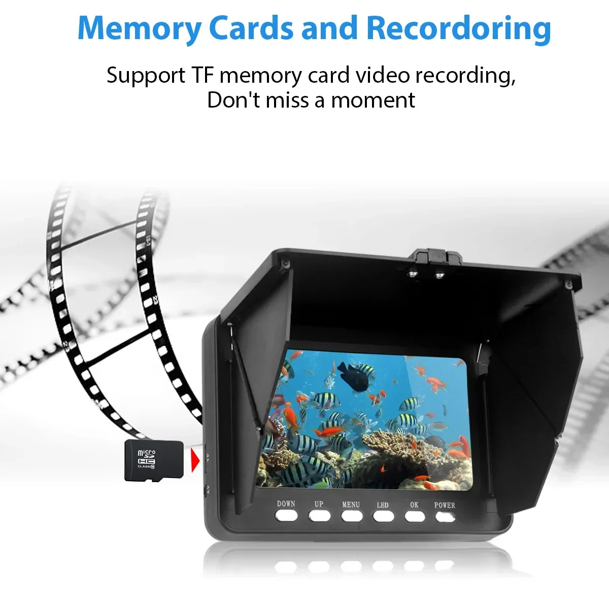 Эхолот 5,0-дюймовый ЖК-дисплей – обзор и цена Fishing Camera