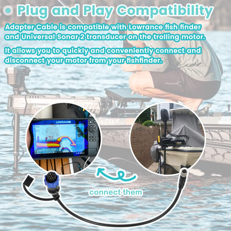 1852060 , 29594, кабель-перехо – обзор и цена Fish Finder Transducer
