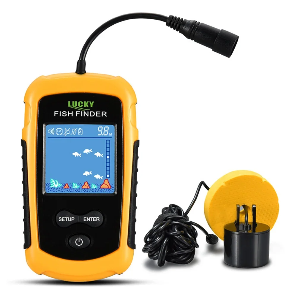 Lucky ЖК-экран с цветным экран – обзор и цена Fish Finder Portable