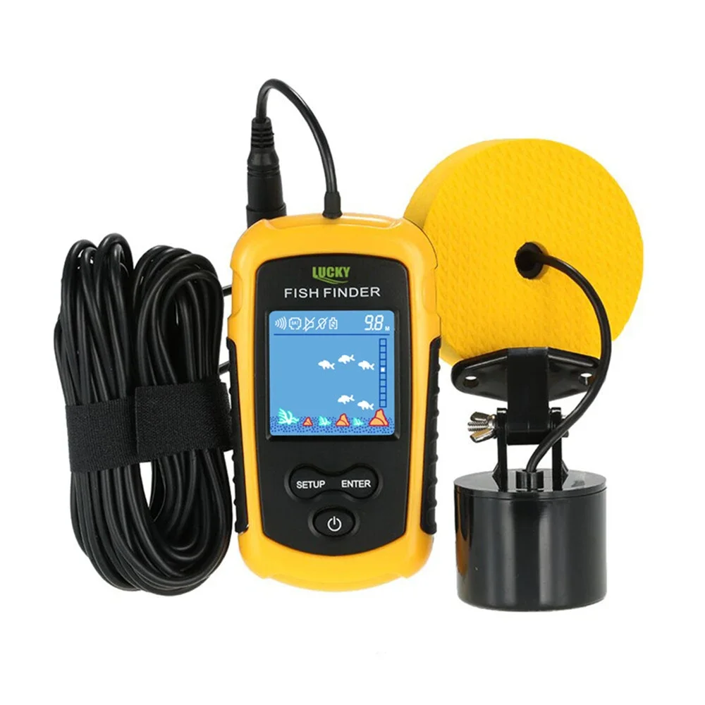 Lucky ЖК-экран с цветным экран – обзор и цена Fish Finder Portable
