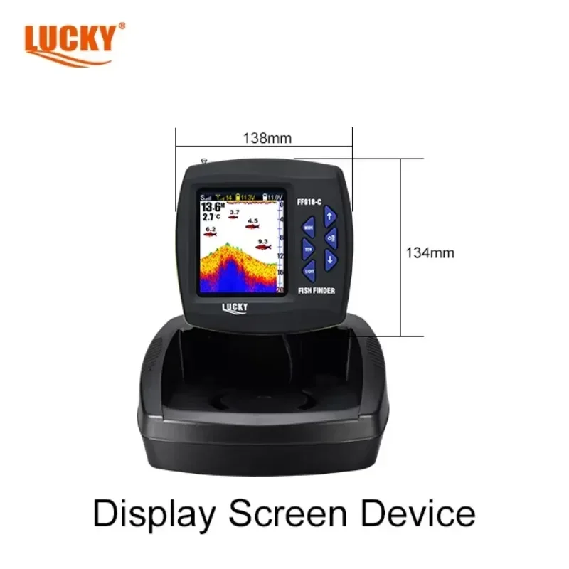 Новый эхолот LUCKY FF918C-WL с – обзор и цена Fish Finder