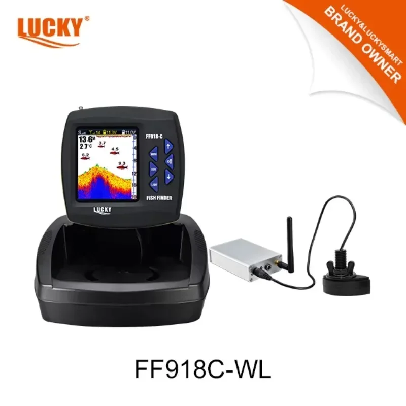 Новый эхолот LUCKY FF918C-WL с – обзор и цена Fish Finder