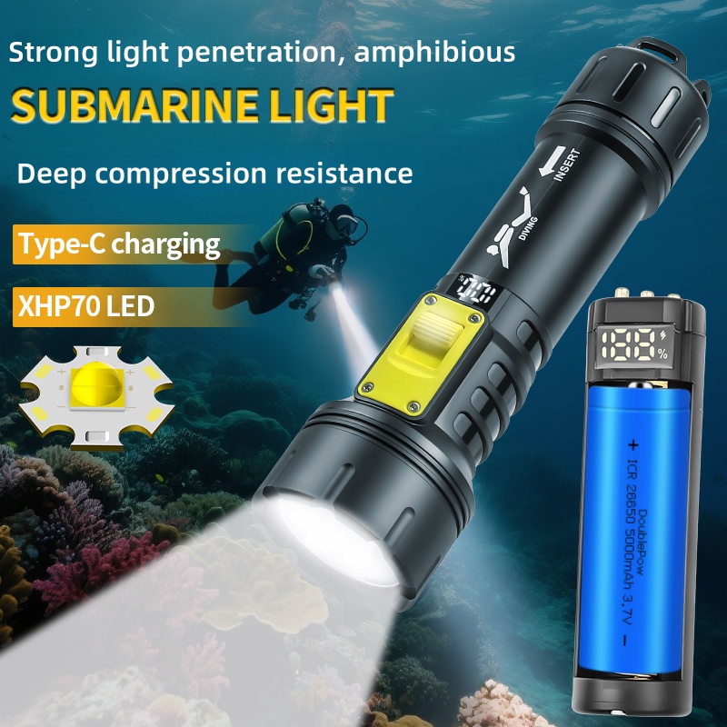 Новый фонарик для дайвинга XHP – обзор и цена Fishing Light