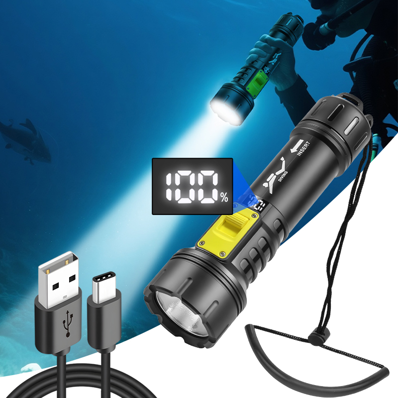 Новый фонарик для дайвинга XHP – обзор и цена Fishing Light