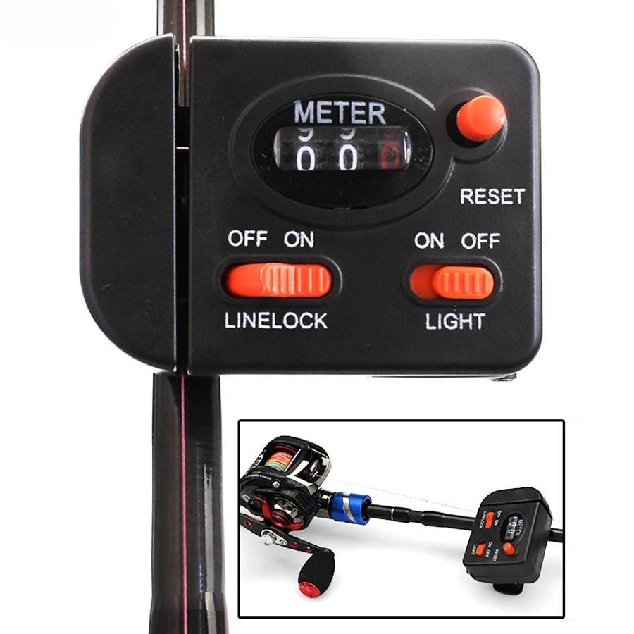 Цифровой счетчик лески, диспле – обзор и цена Fish Finder Transducer