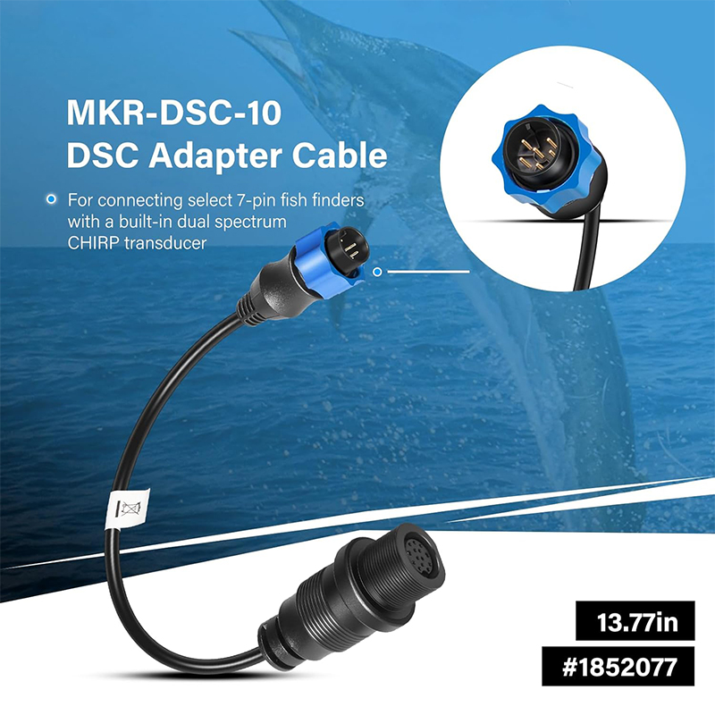 MKR-DSC-10 1852077 Кабель-адап – обзор и цена Fish Finder Transducer