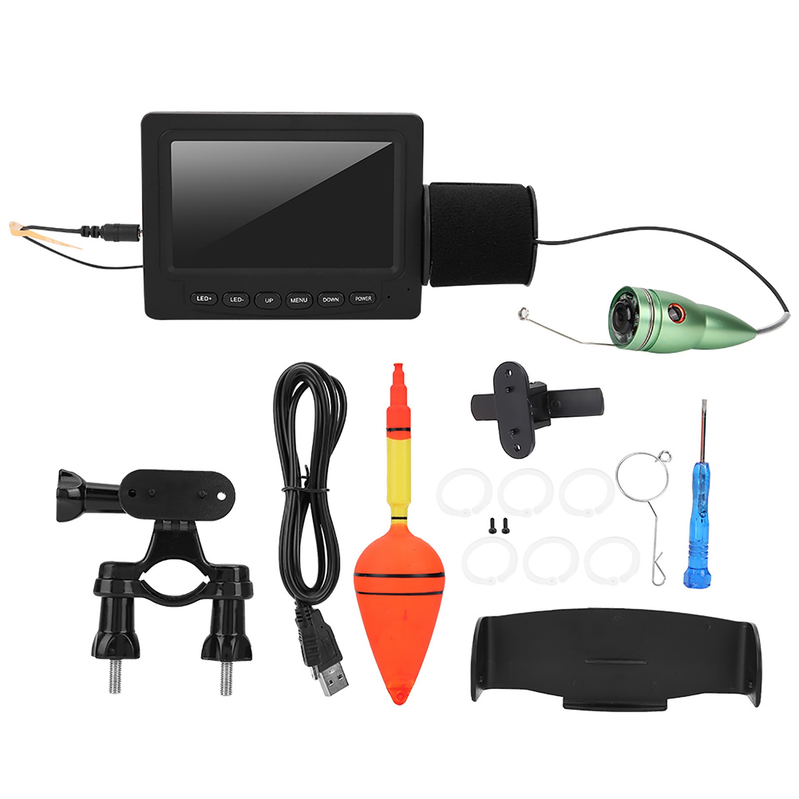Подводный визуальный эхолот HD – обзор и цена Fish Finder Portable