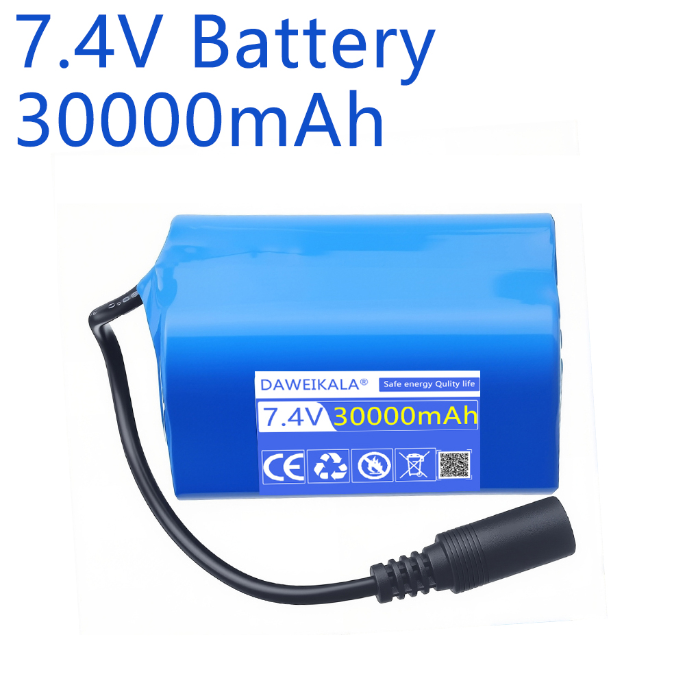 Аккумулятор 7.4V 30000mAh с US – обзор и цена Fish Finder Charger