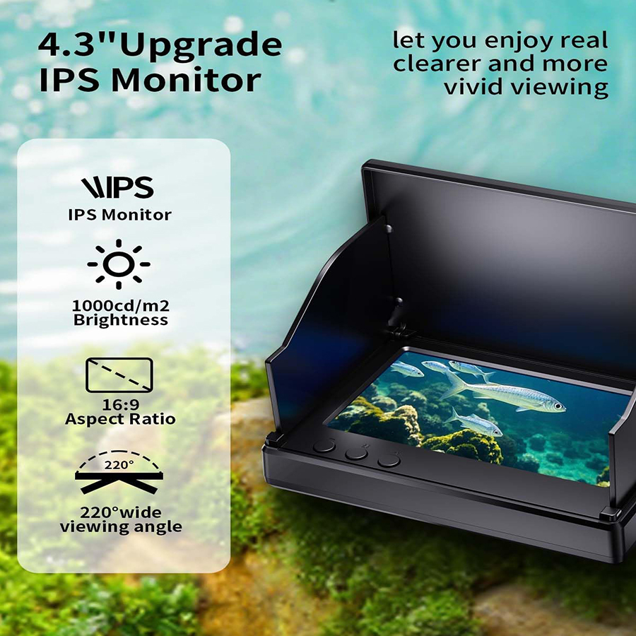 Портативный эхолот FOURQ с ЖК- – обзор и цена Fish Finder Portable