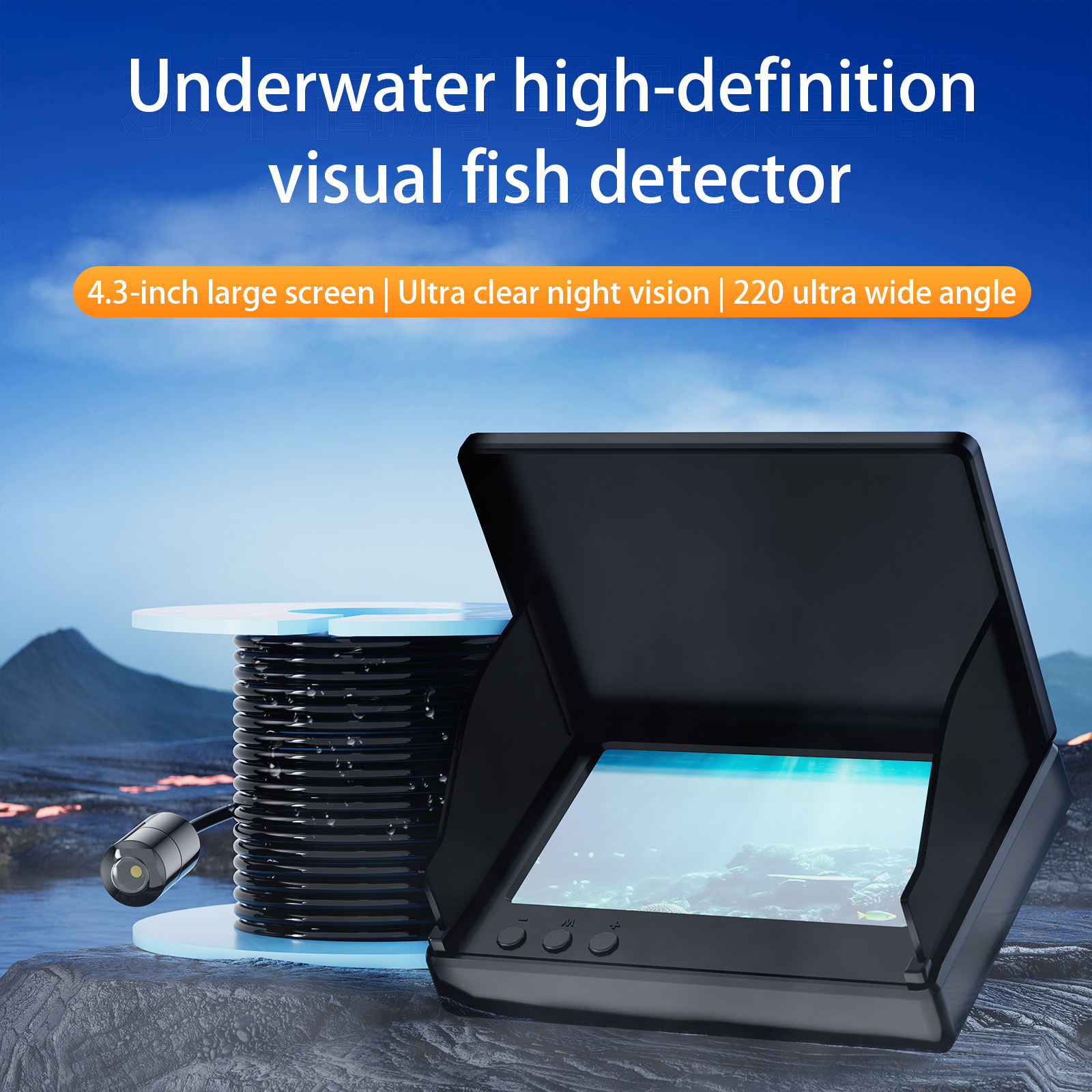 Подводная камера для рыбалки 4 – обзор и цена Fishing Camera