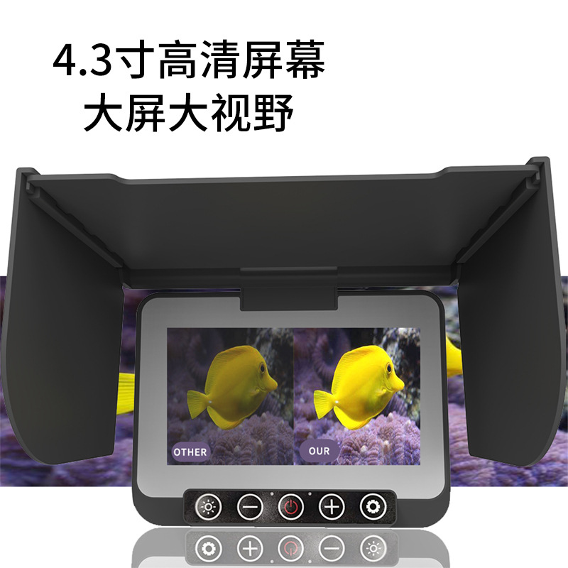 4,3-дюймовый IPS-экран, 1000TV – обзор и цена Fishing Camera