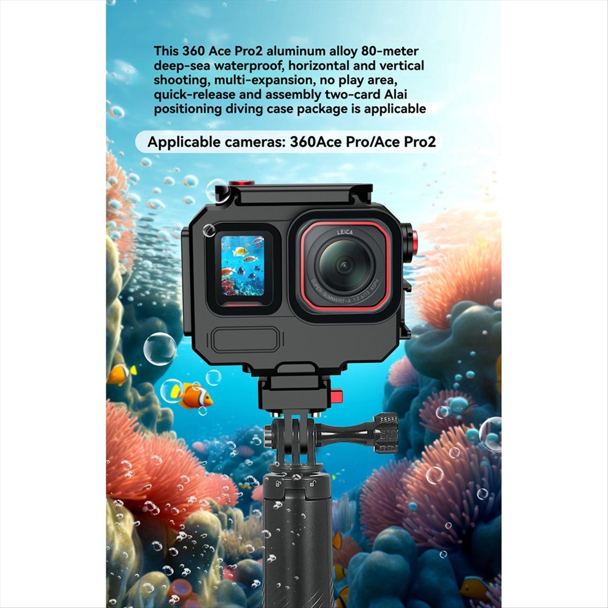 Водонепроницаемый чехол M05K 2 – обзор и цена Underwater Camera