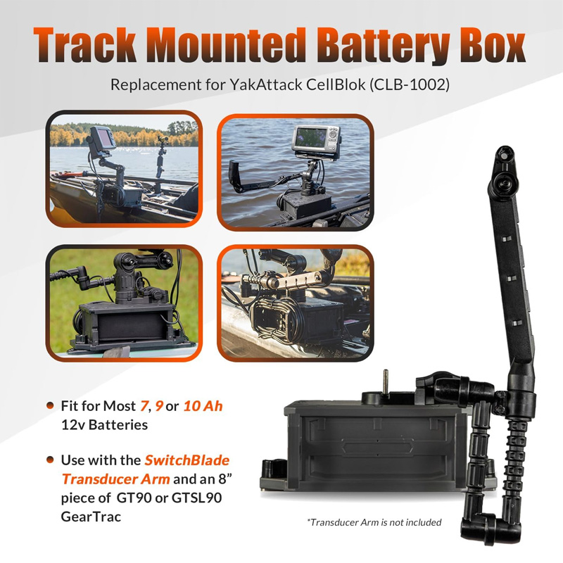 Трековый аккумуляторный ящик д – обзор и цена Fish Finder Mount