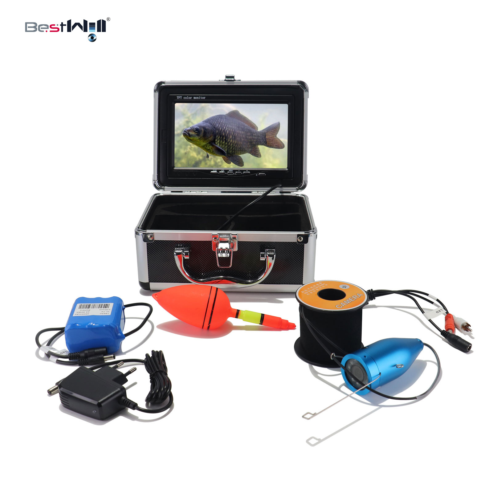7-дюймовый IPS-экран, подводна – обзор и цена Fishing Camera
