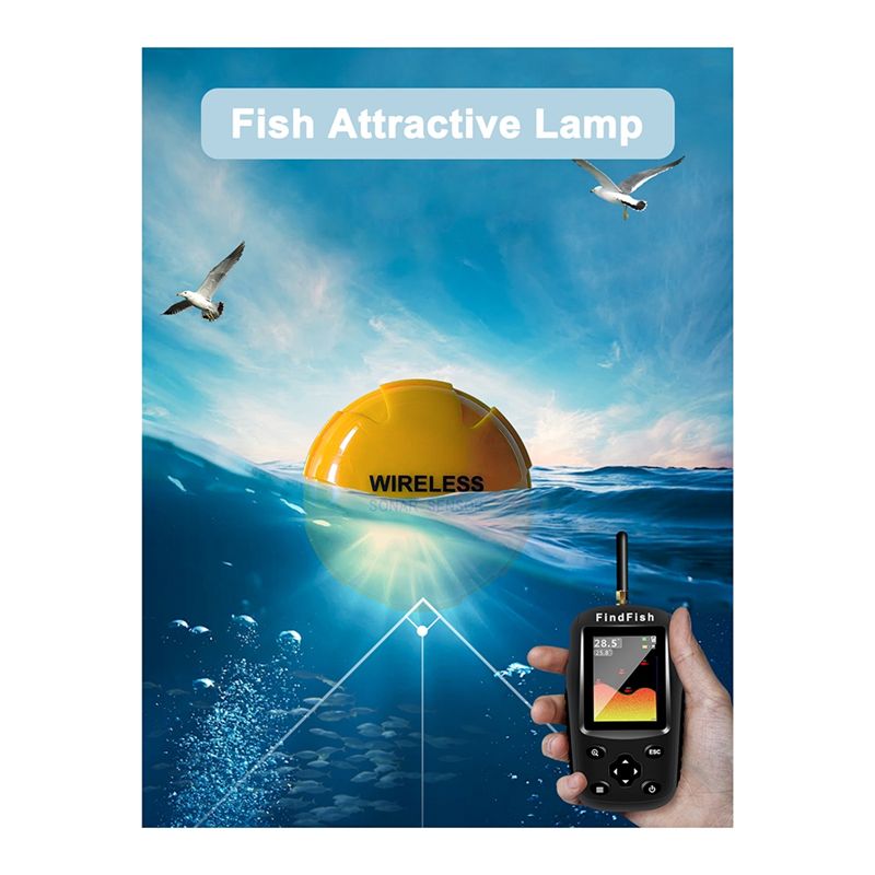 Качественный беспроводной порт – обзор и цена Fish Finder Portable